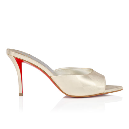 Christian Louboutin Miss Z Mule Women Shoes | Color Gold