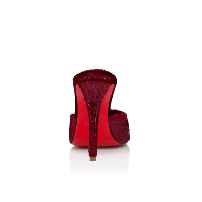 Christian Louboutin Miss Z Mule Women Shoes | Color Red