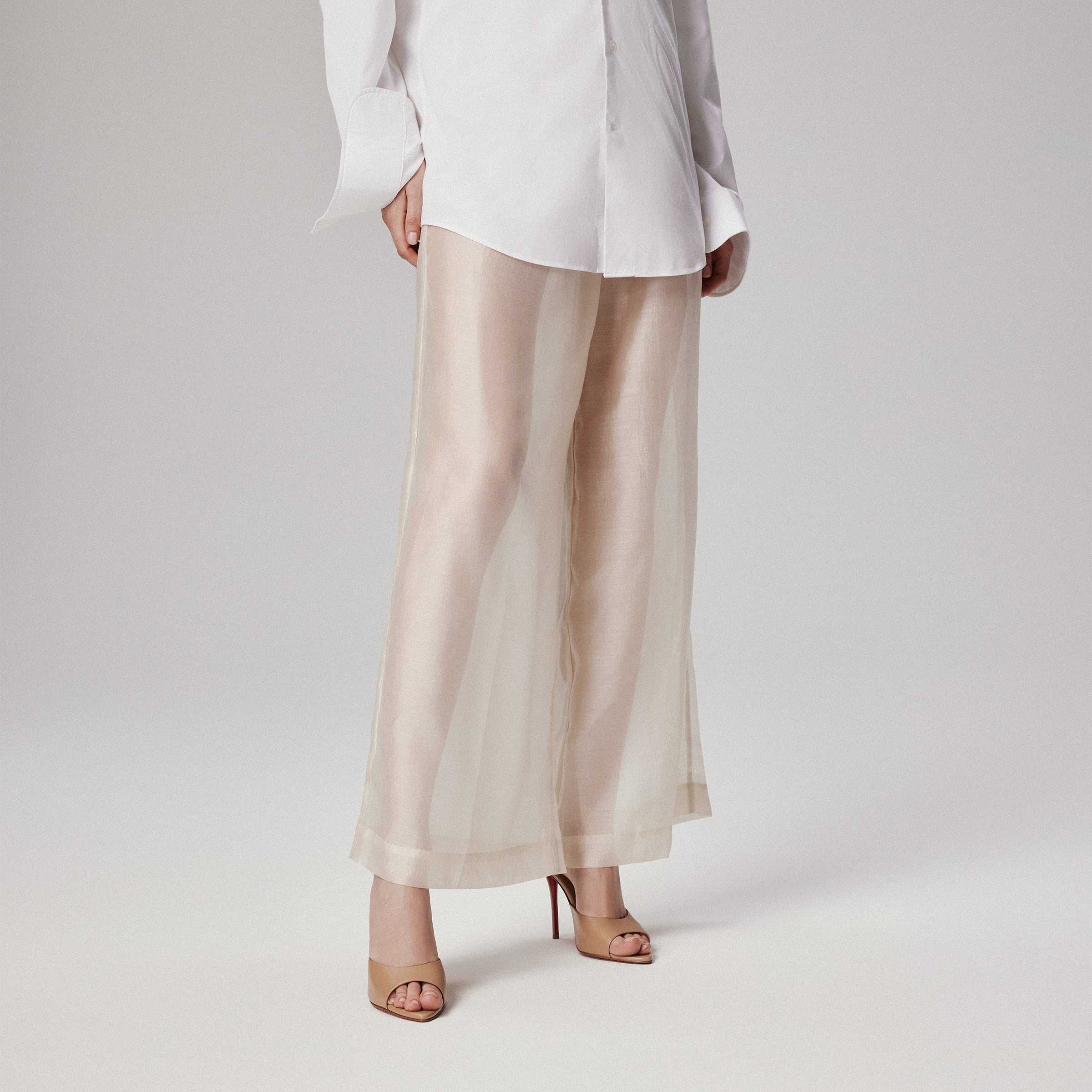 Christian Louboutin Miss Z Mule Women Shoes | Color Beige