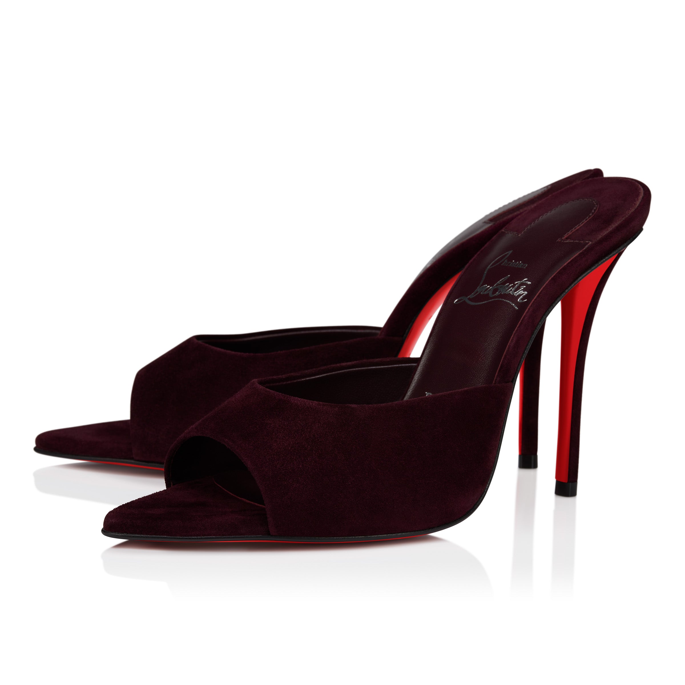 Christian Louboutin Miss Z Mule Women Shoes | Color Red