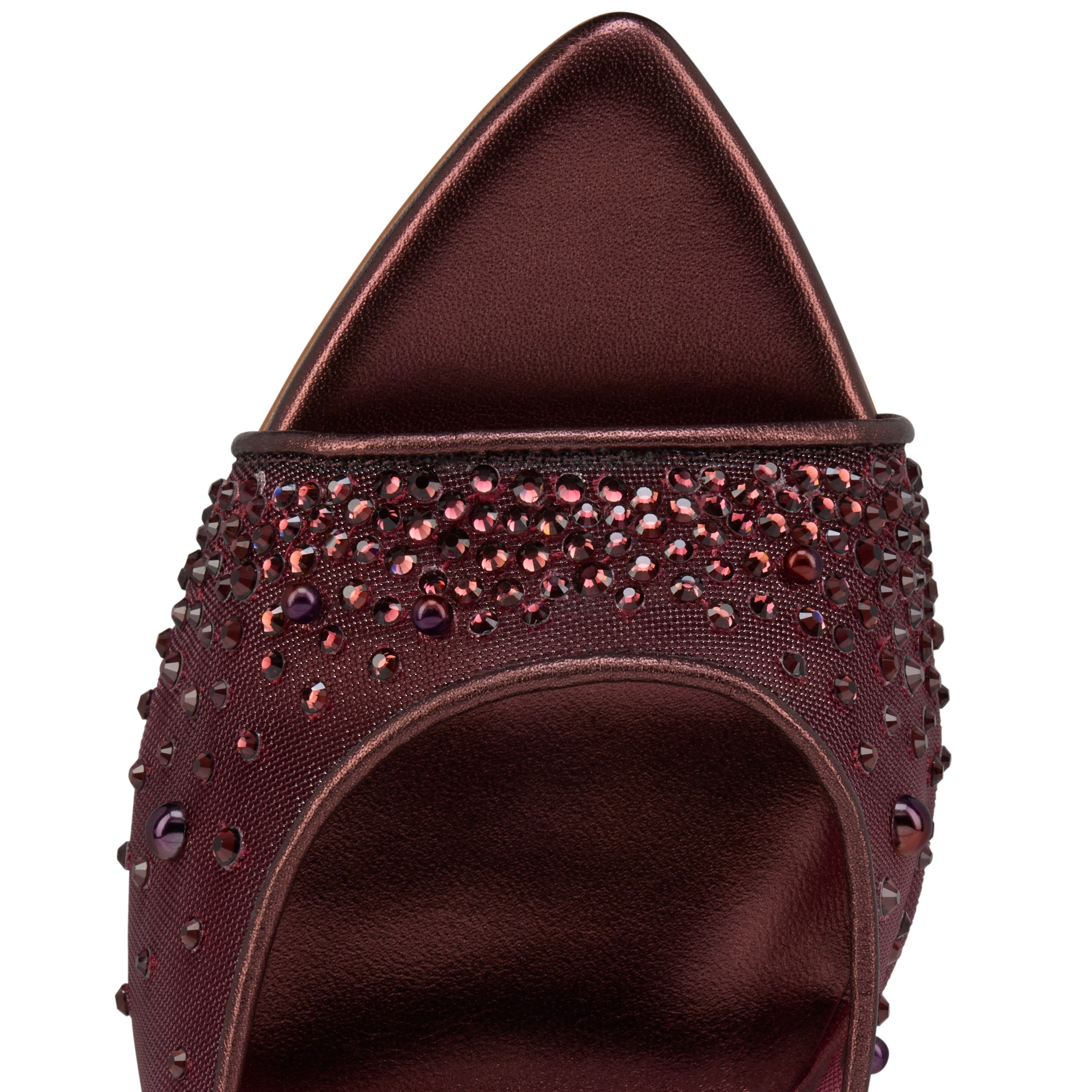 Christian Louboutin Miss Z Mule Degrasstrass Perla Women Shoes | Color Pink