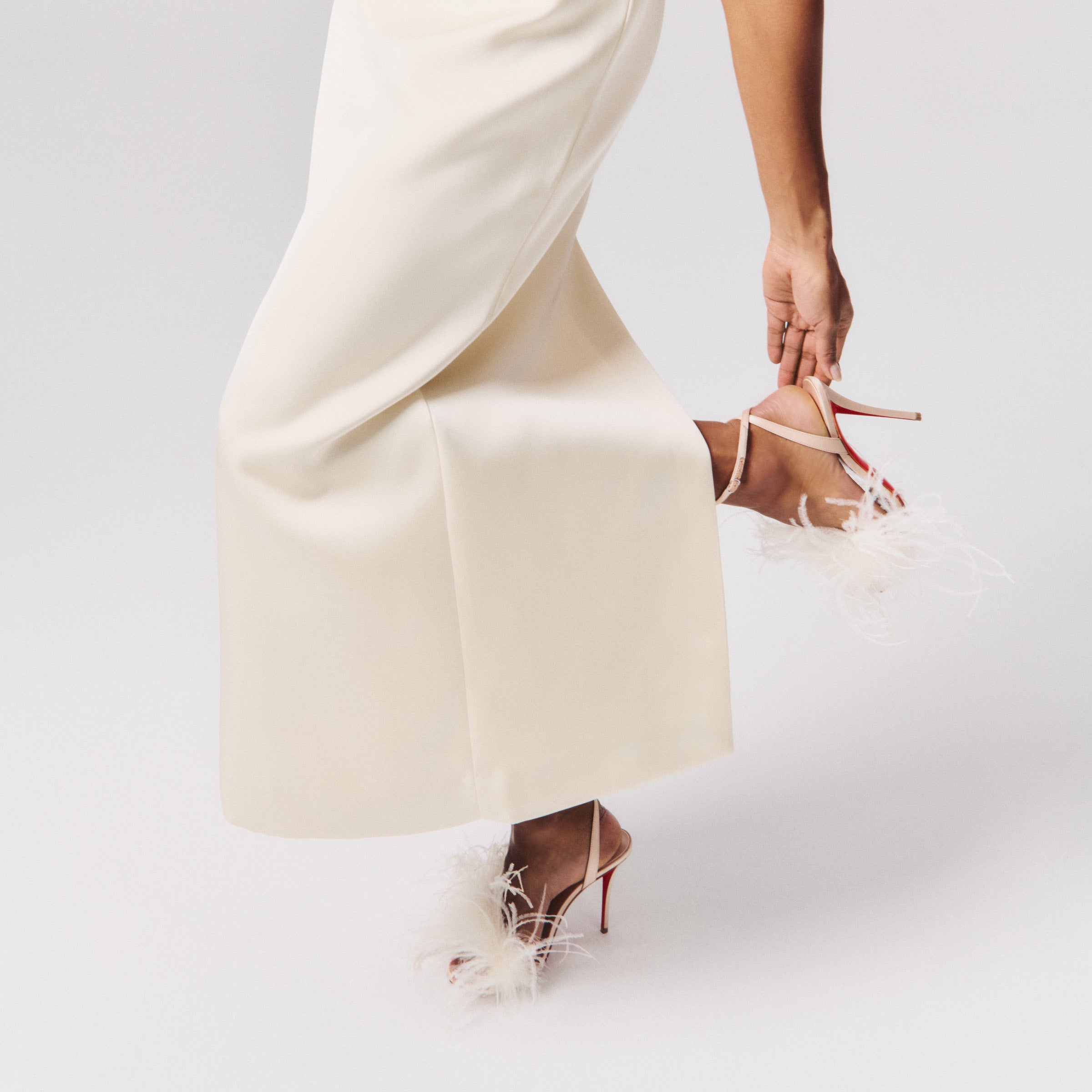 Christian Louboutin Miss Z Poupi Women Shoes | Color Nude