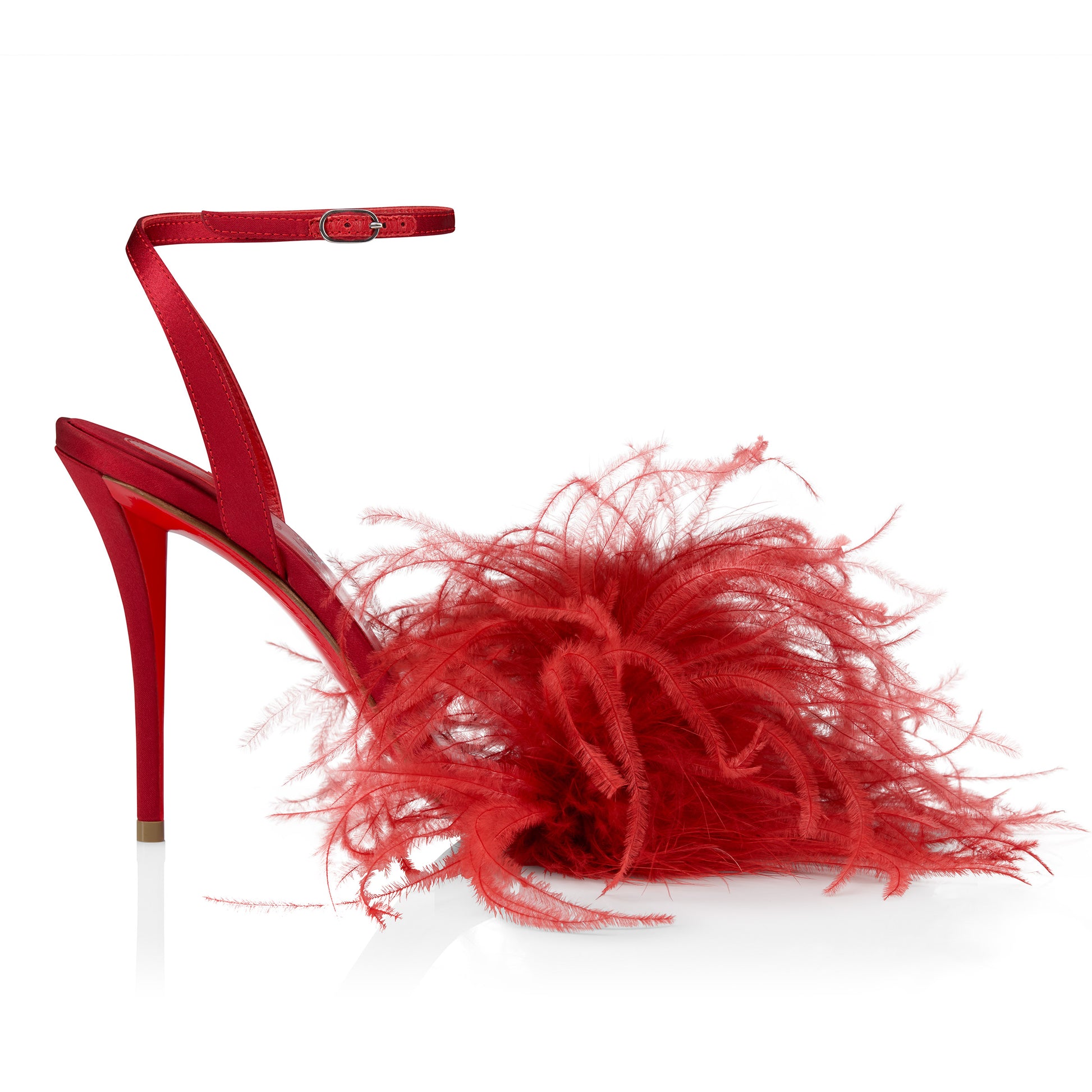 Christian Louboutin Miss Z Poupi Women Shoes | Color Red
