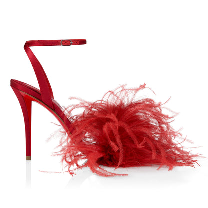 Christian Louboutin Miss Z Poupi Women Shoes | Color Red