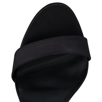 Christian Louboutin Miss Z Sandal Alta Suola Strass Women Shoes | Color Black