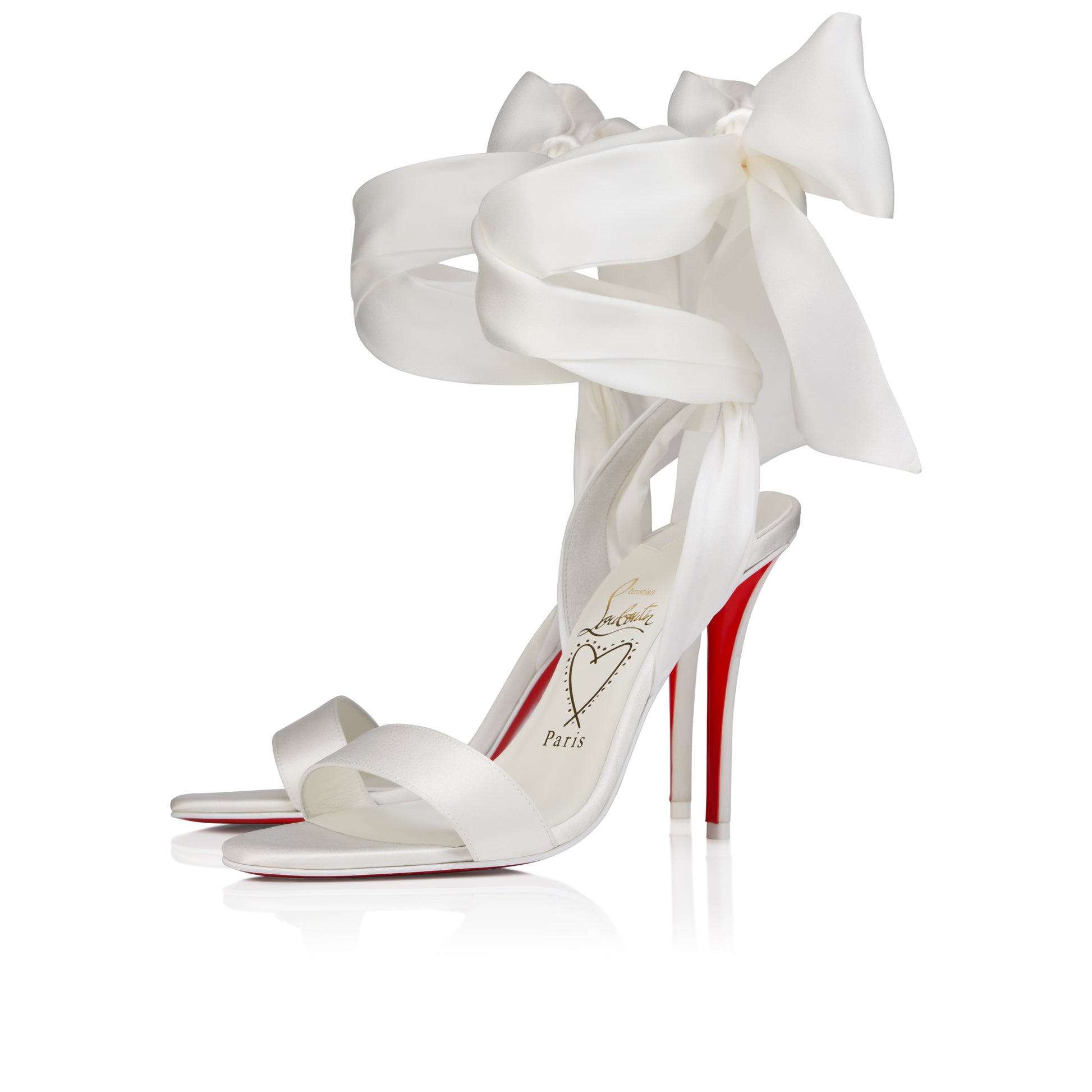 Christian Louboutin Miss Z Sandal Du Desert Women Shoes | Color White