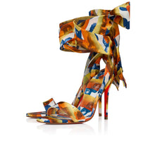 Load image into Gallery viewer, Christian Louboutin Miss Z Sandal Du Desert Women Shoes | Color Orange
