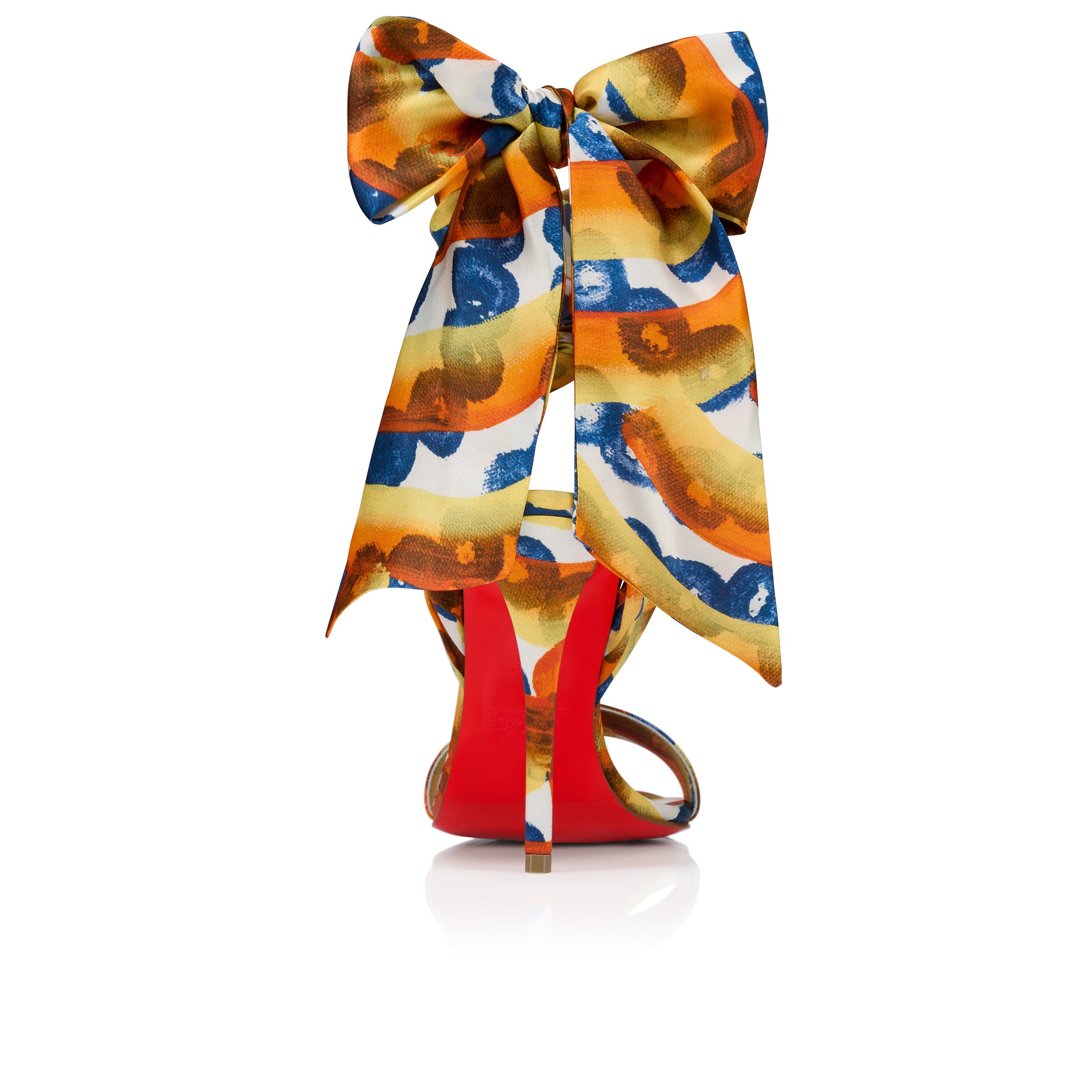 Christian Louboutin Miss Z Sandal Du Desert Women Shoes | Color Orange