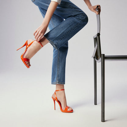 Christian Louboutin Miss Z Sandal Queen Women Shoes | Color Orange