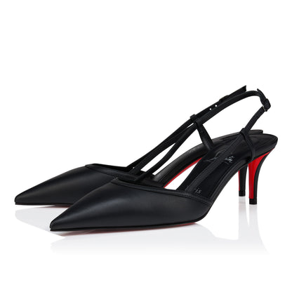 Christian Louboutin Miss Z Sling Women Shoes | Color Black