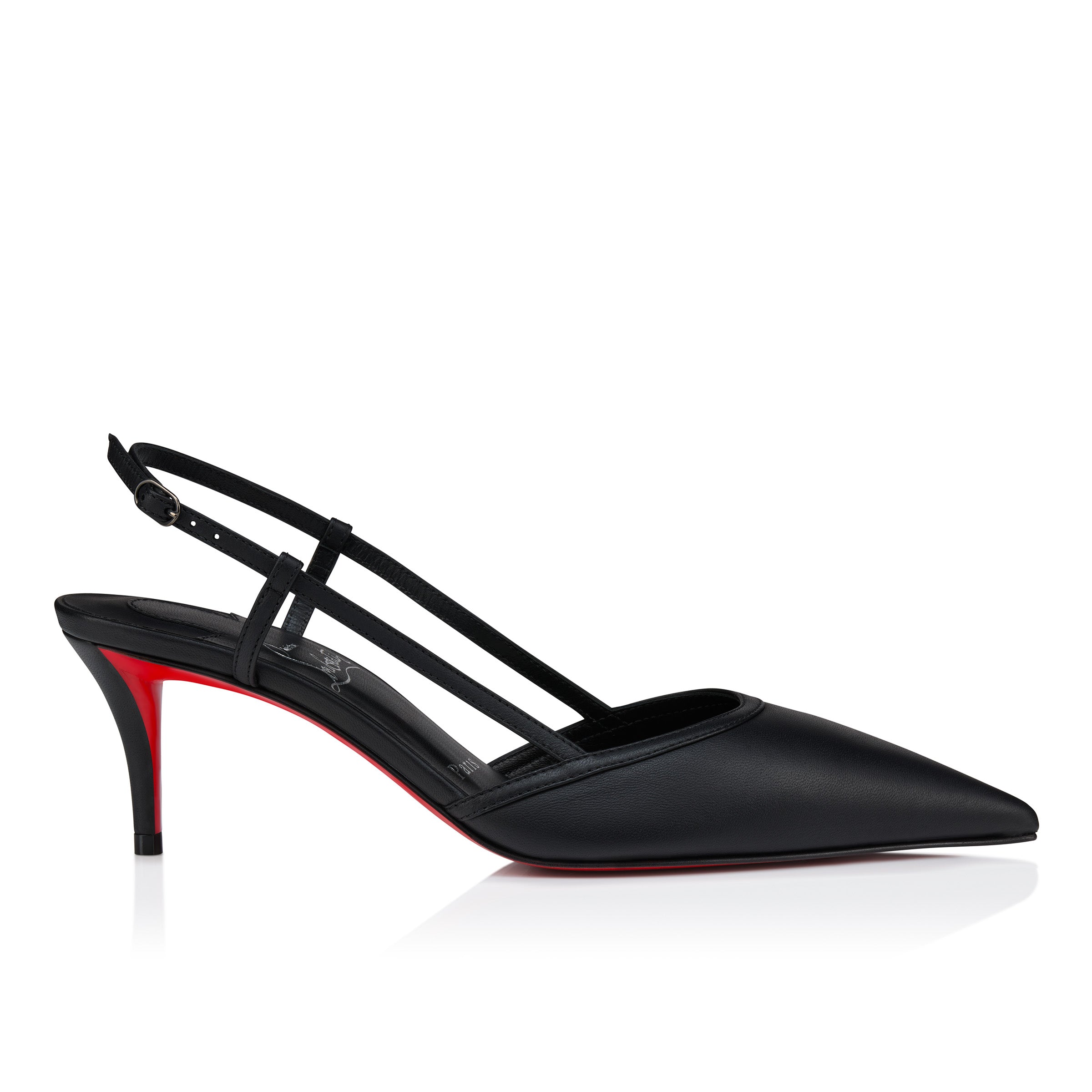 Christian Louboutin Miss Z Sling Women Shoes | Color Black