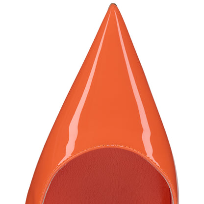 Christian Louboutin Miss Z Sling Back Women Shoes | Color Orange