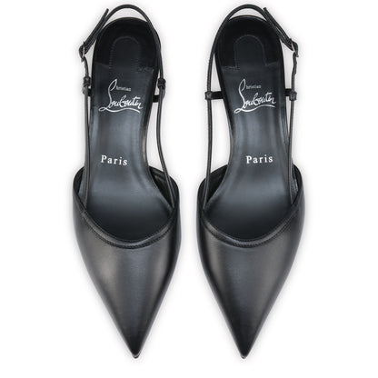 Christian Louboutin Miss Z Slingina Women Shoes | Color Black