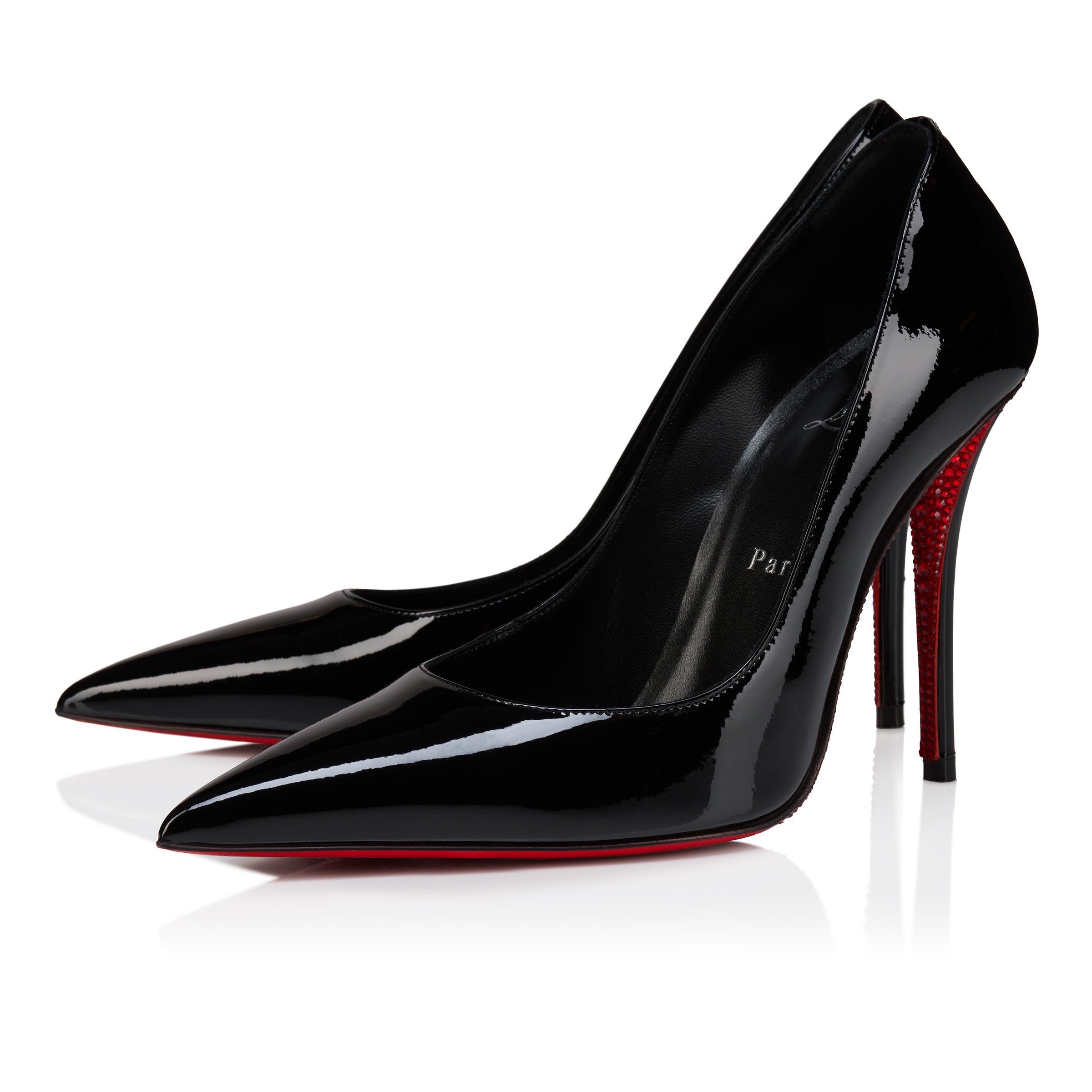 Christian Louboutin Miss Z Suola Strass Women Shoes | Color Black