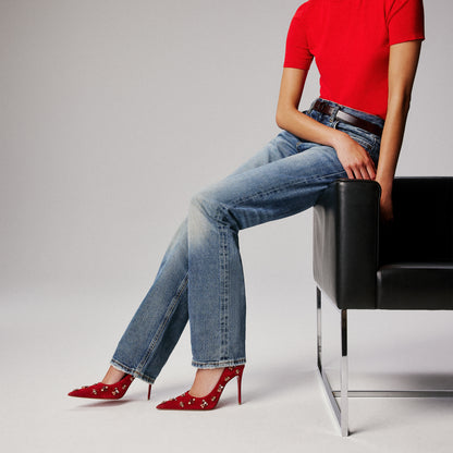 Christian Louboutin Mix Kate Women Shoes | Color Red