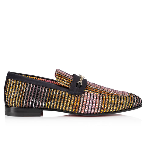 Christian Louboutin Mj Moc Strass Aftersun Men Shoes | Color Multicolor