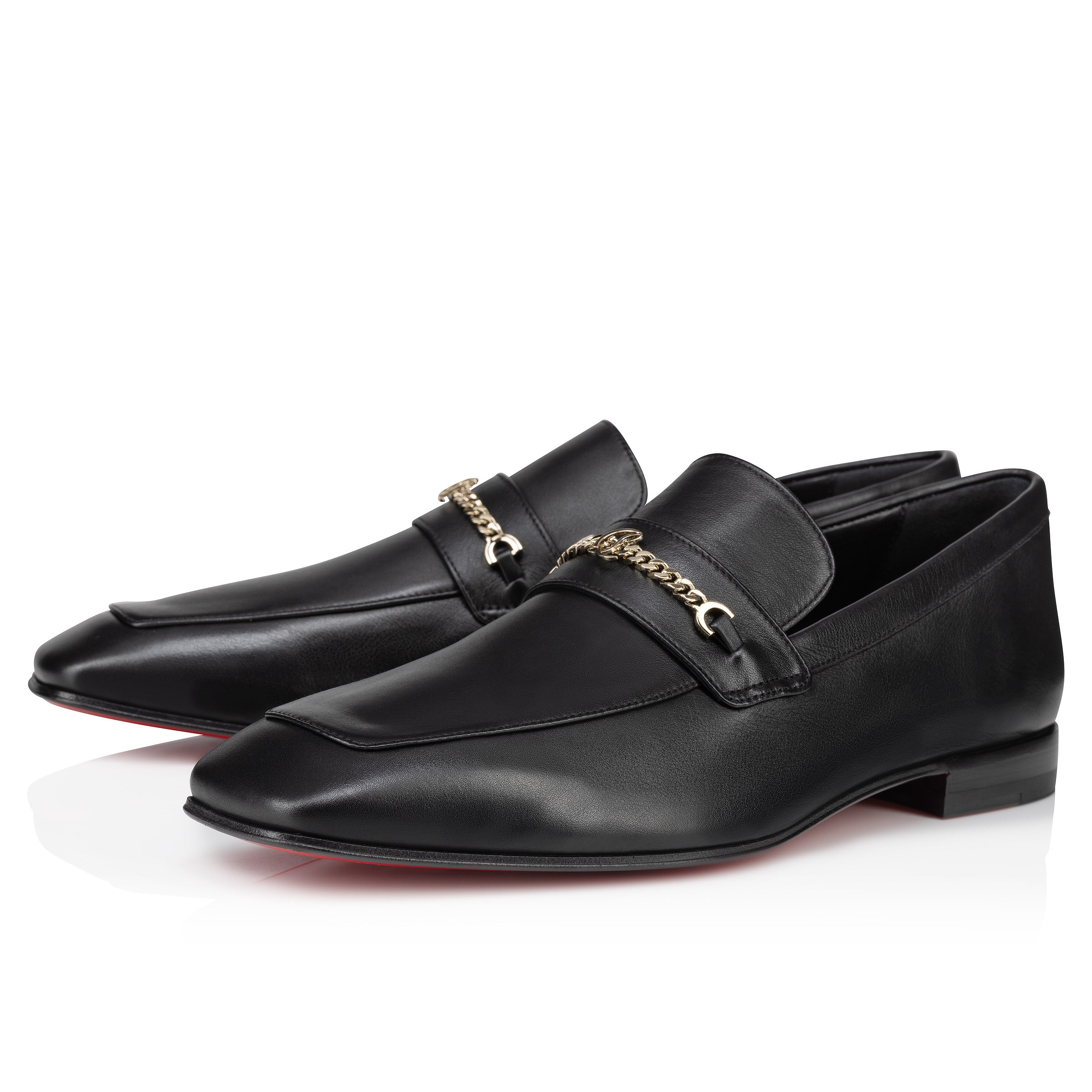 Christian Louboutin Mj Moc Men Shoes | Color Black