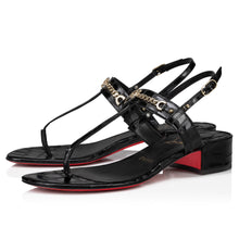 Load image into Gallery viewer, Christian Louboutin Mj Thong Women Shoes | Color Black
