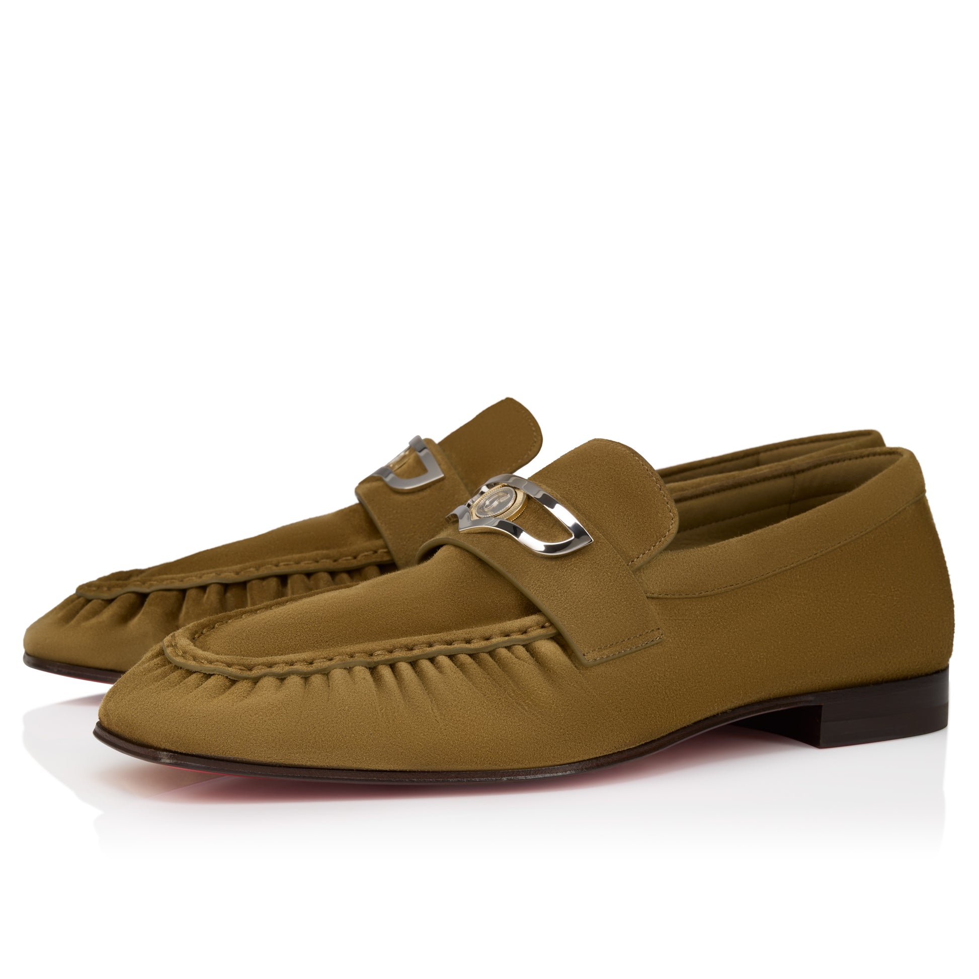 Christian Louboutin Mocallista Men Shoes | Color Bronze