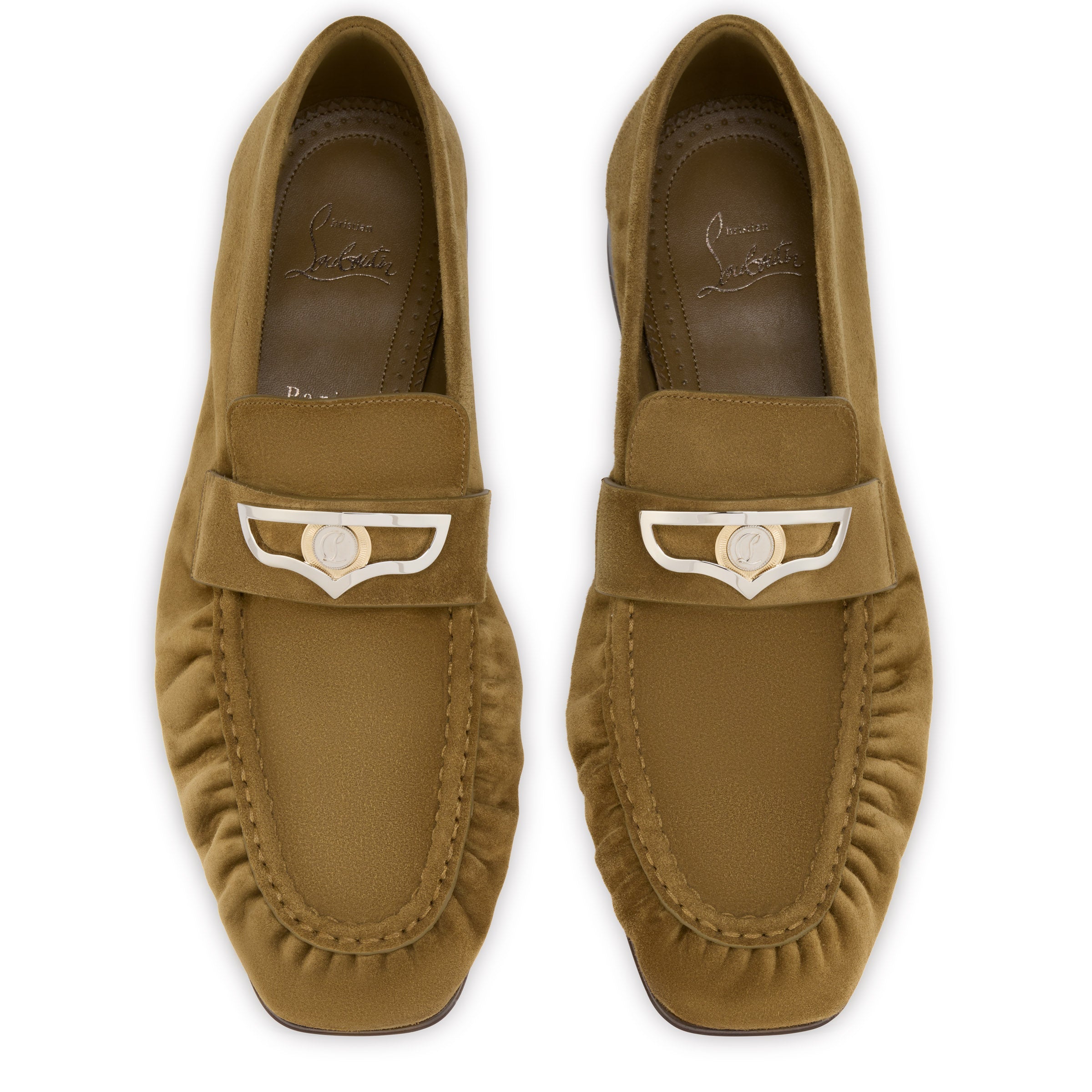 Christian Louboutin Mocallista Men Shoes | Color Bronze