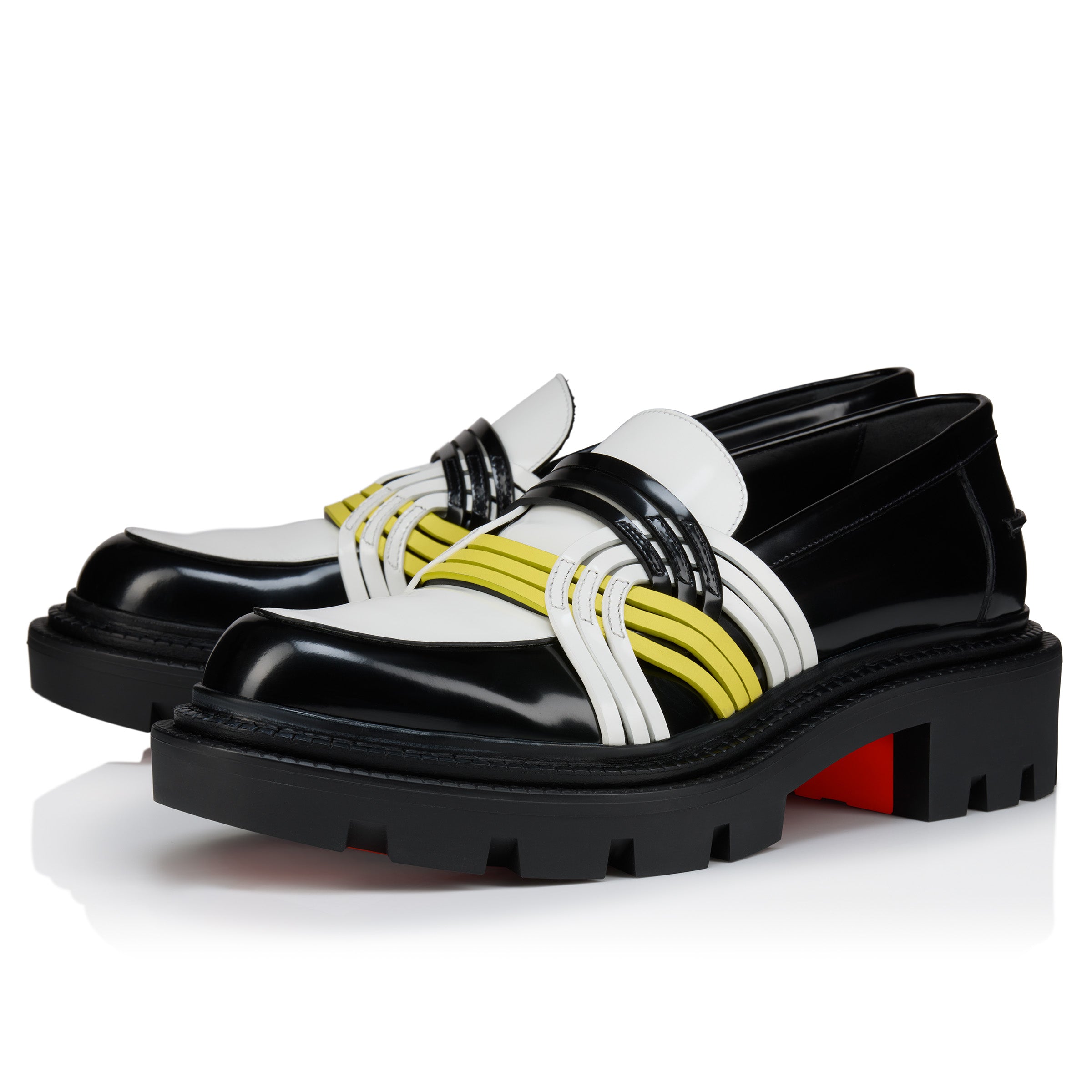 Christian Louboutin Moc College Gaagal Men Shoes | Color Black