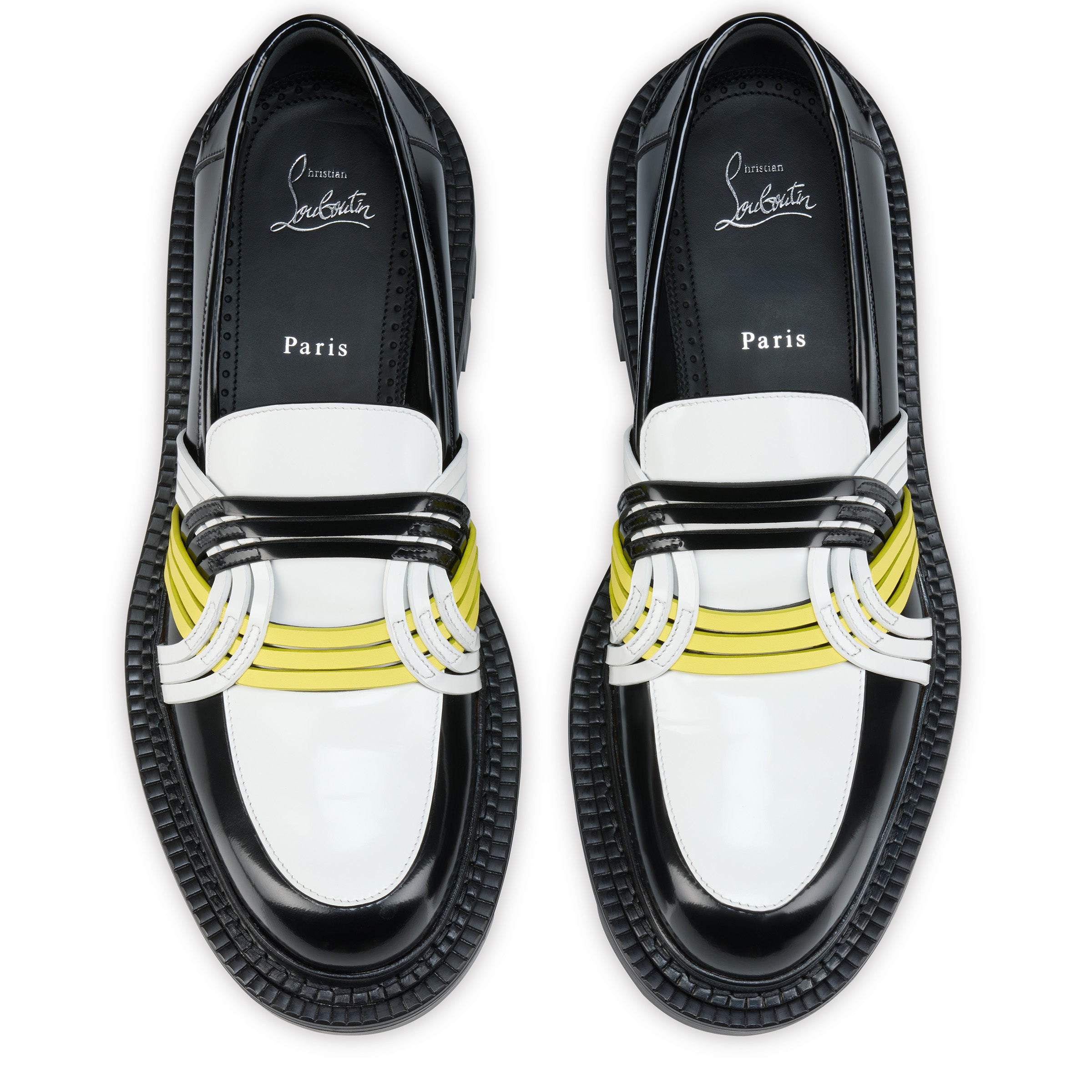 Christian Louboutin Moc College Gaagal Men Shoes | Color Black