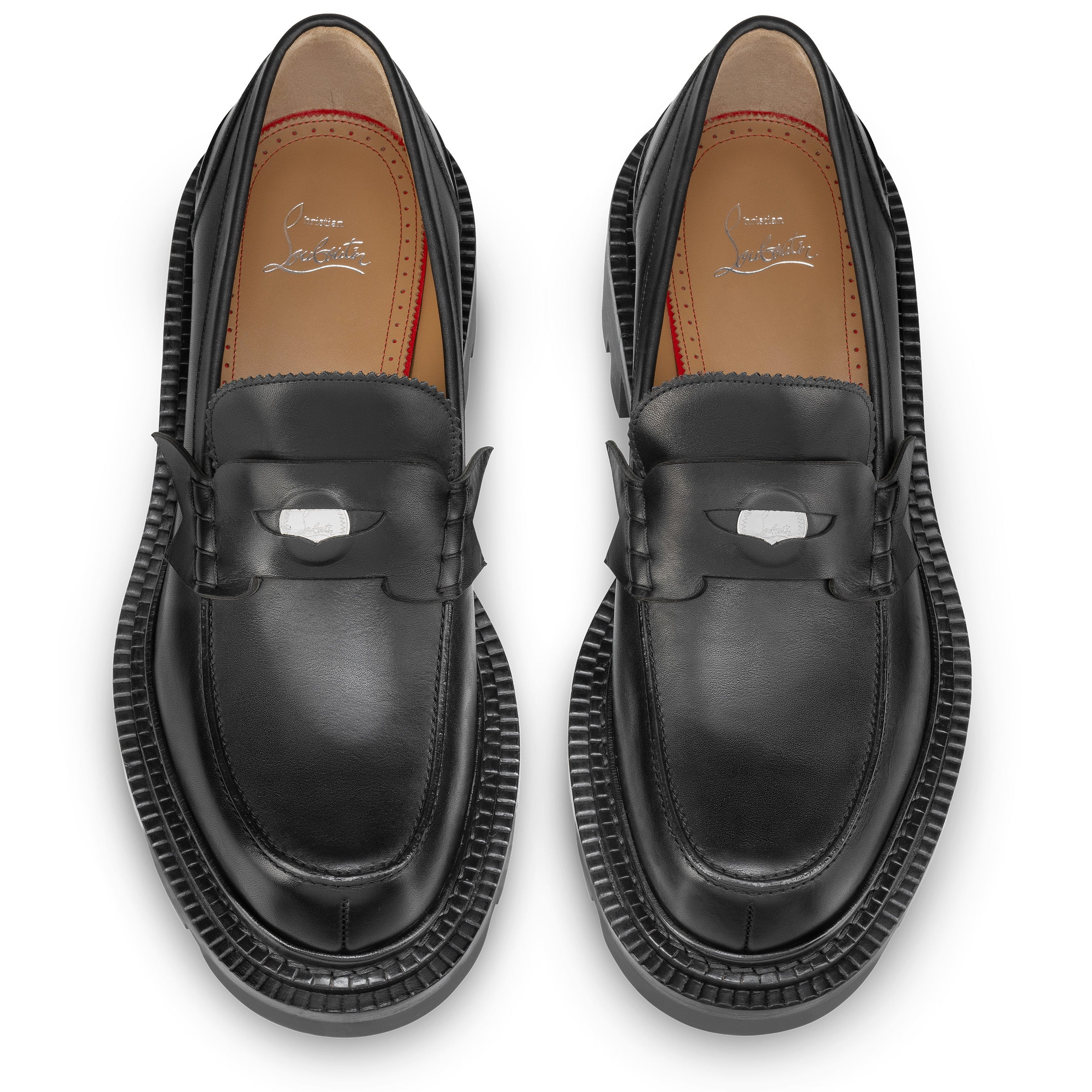 Christian Louboutin Moc College Men Shoes | Color Black