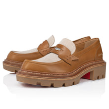 Load image into Gallery viewer, Christian Louboutin Moc College Men Shoes | Color Brown
