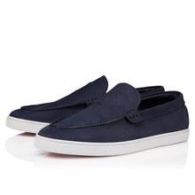 Load image into Gallery viewer, Christian Louboutin Moonboat Men Shoes | Color Navy
