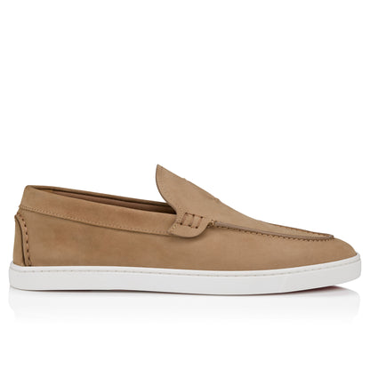 Christian Louboutin Moonboat Men Shoes | Color Beige