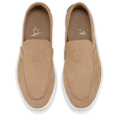 Christian Louboutin Moonboat Men Shoes | Color Beige