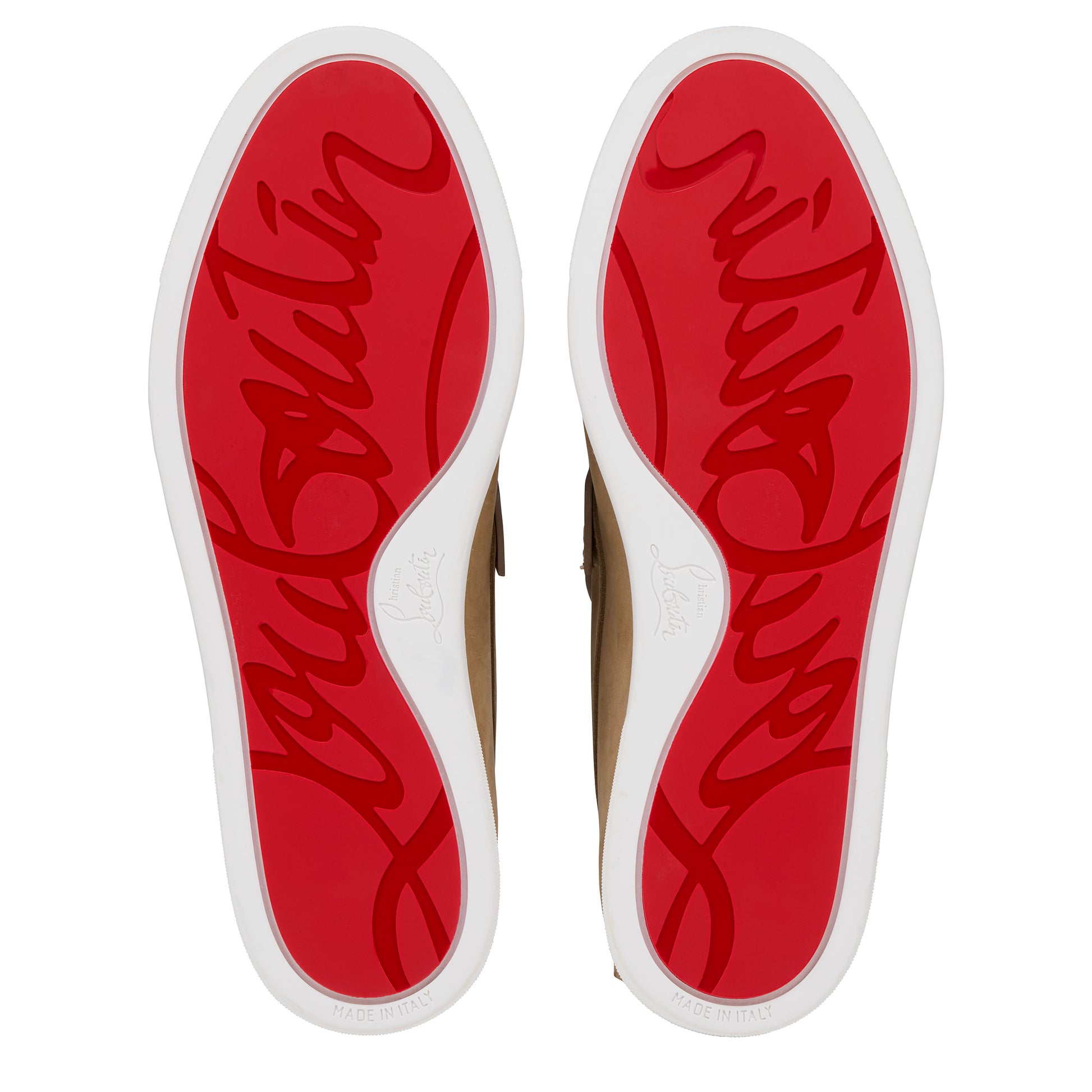 Christian Louboutin Moonboat Men Shoes | Color Beige