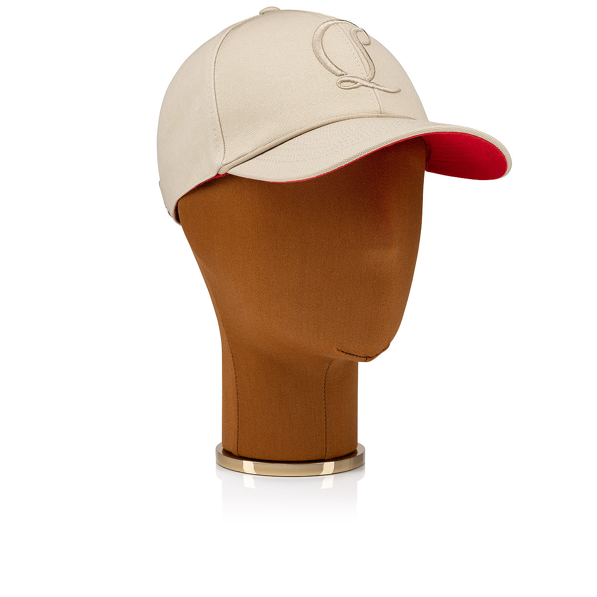 Christian Louboutin Mooncrest Men Hats | Color Beige