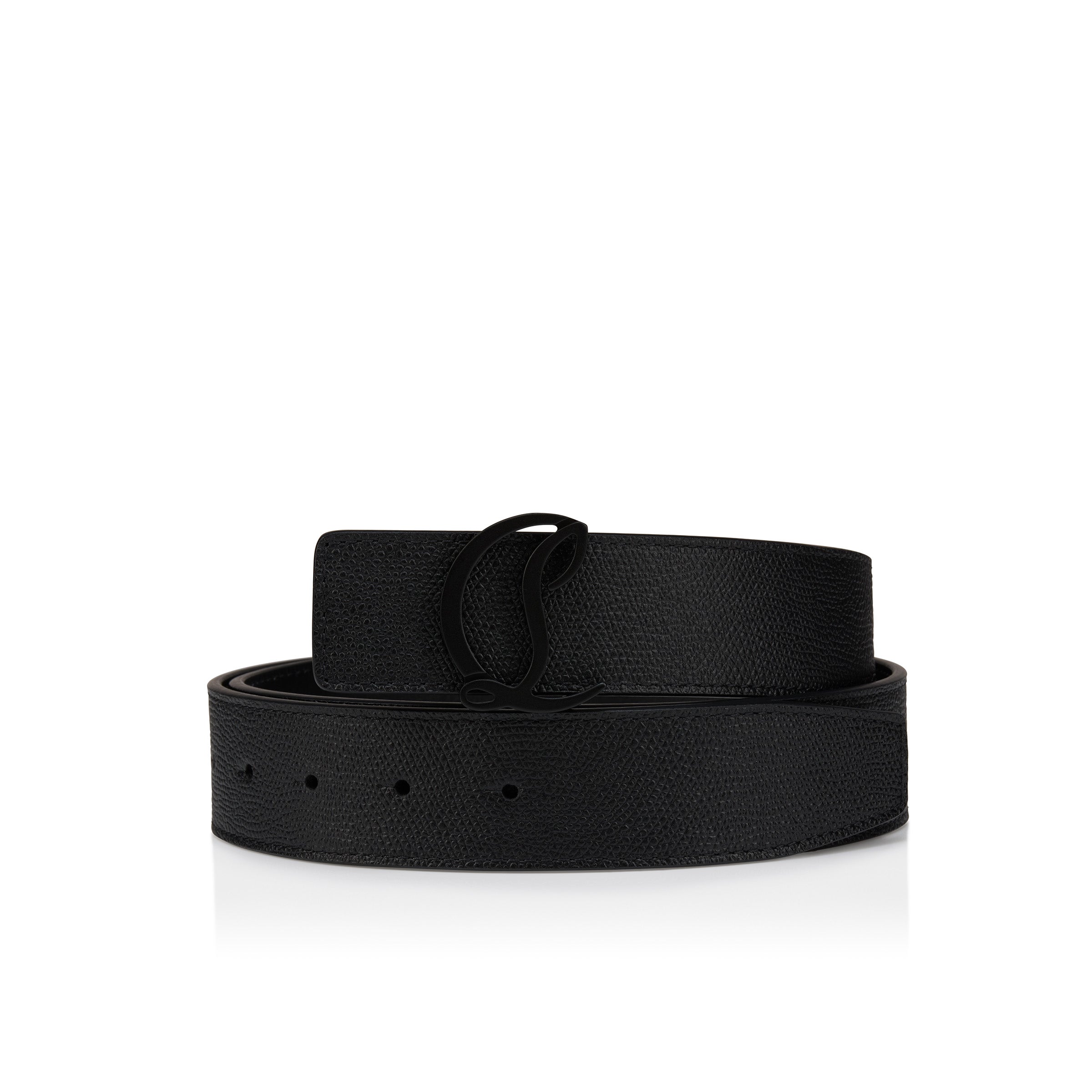 Christian Louboutin Mooncrest Men Belts | Color Black