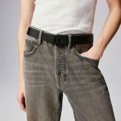 Christian Louboutin Mooncrest Men Belts | Color Black