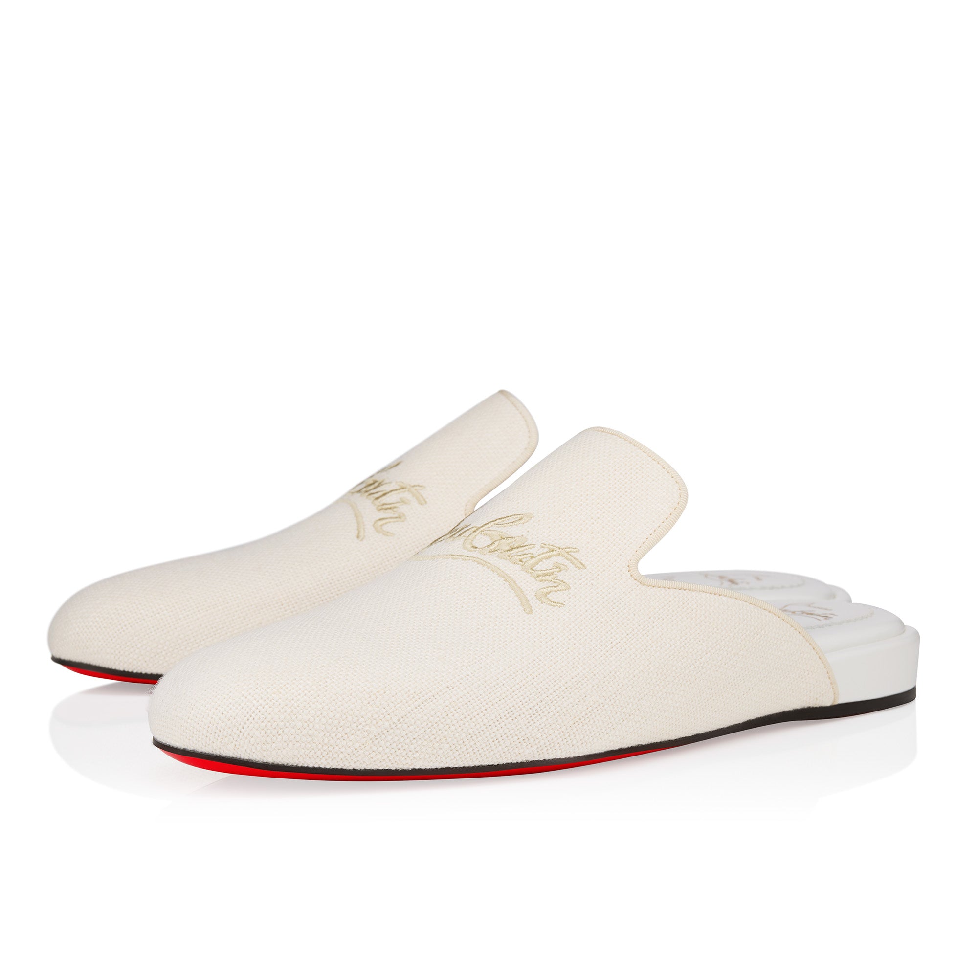 Christian Louboutin Navy Coolito Men Shoes | Color White