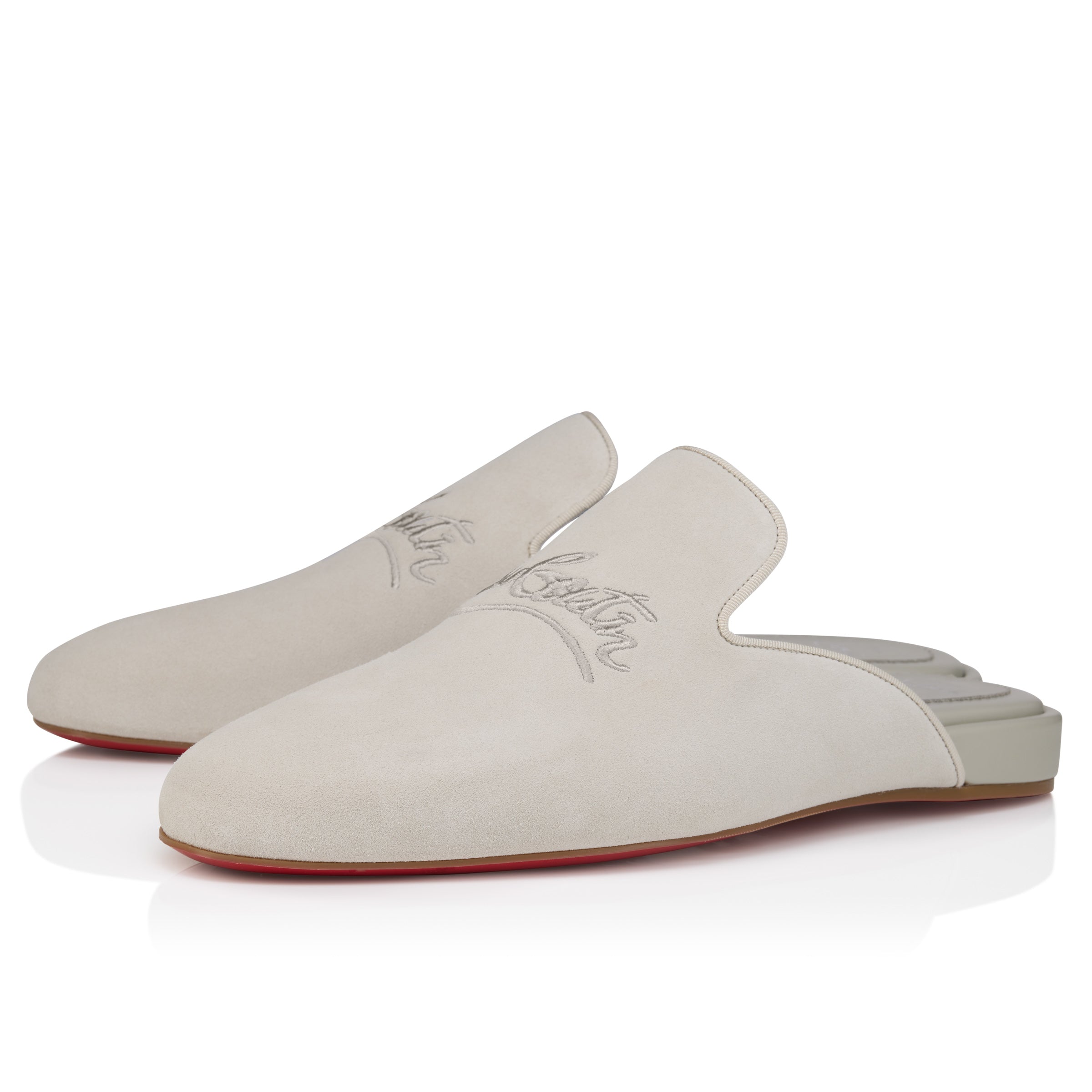 Christian Louboutin Navy Coolito Men Shoes | Color Grey