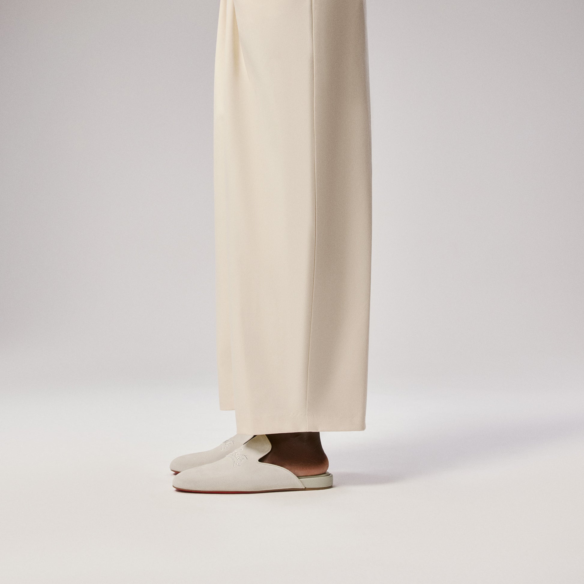 Christian Louboutin Navy Coolito Men Shoes | Color Grey