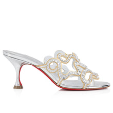 Load image into Gallery viewer, Christian Louboutin Octomule Strass Women Shoes | Color Silver
