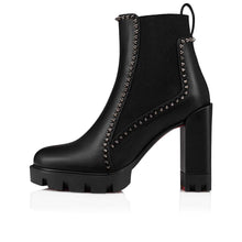 Load image into Gallery viewer, Christian Louboutin Out Line Spike Lug Women Shoes | Color Black
