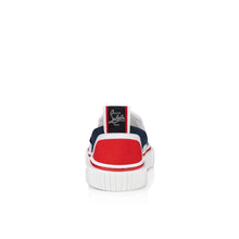 Load image into Gallery viewer, Christian Louboutin Pedrito Boat Crest Kids Unisex Shoes | Color Blue
