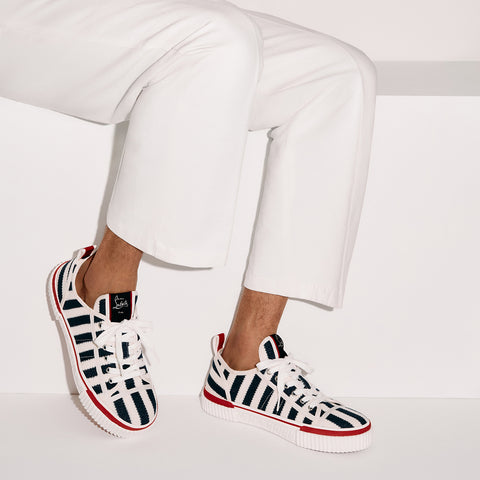 Christian Louboutin Pedro Junior Men Shoes | Color White