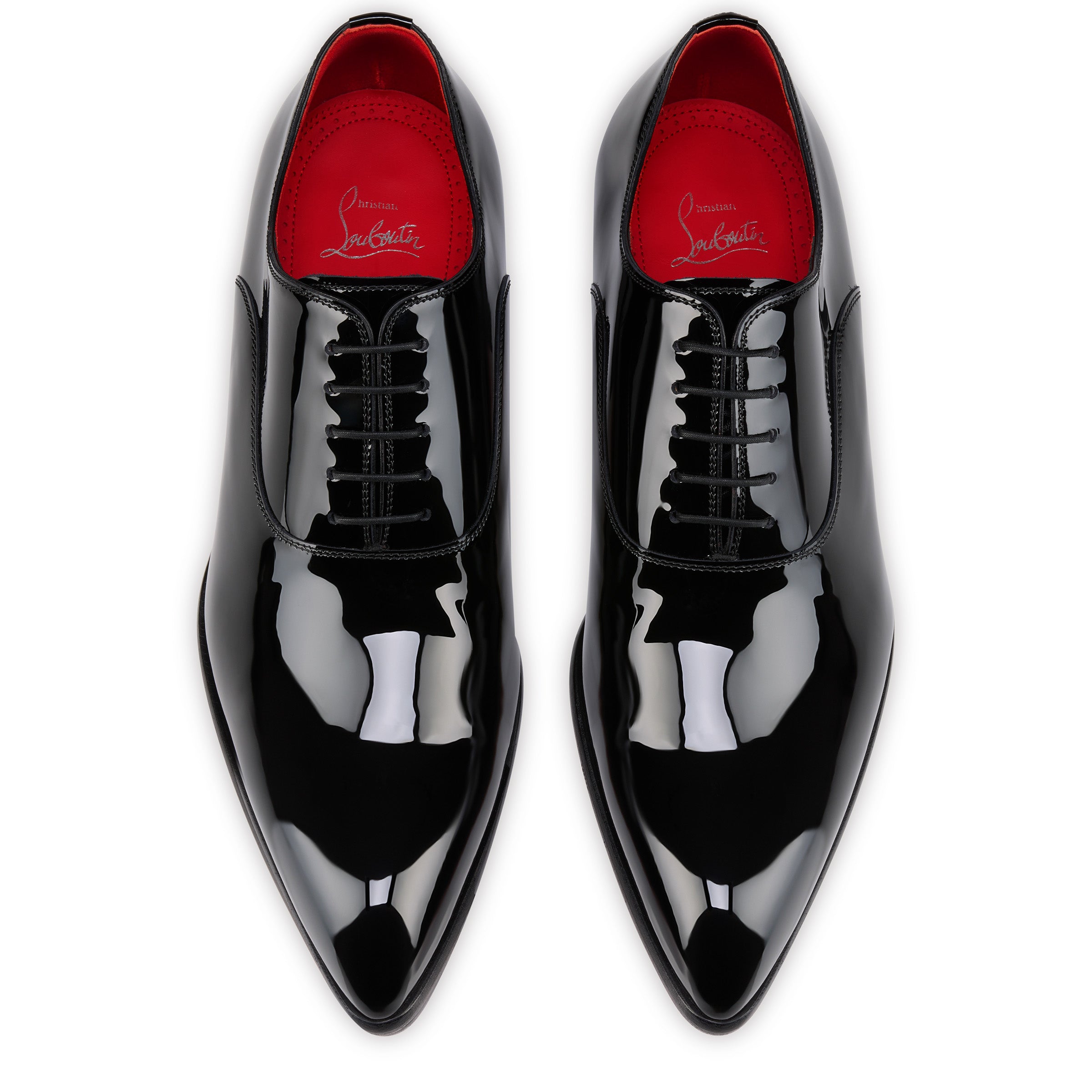 Christian Louboutin Pelvis Men Shoes | Color Black