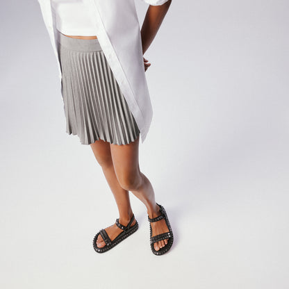 Christian Louboutin Pyrabizz Sandal Women Shoes | Color Black