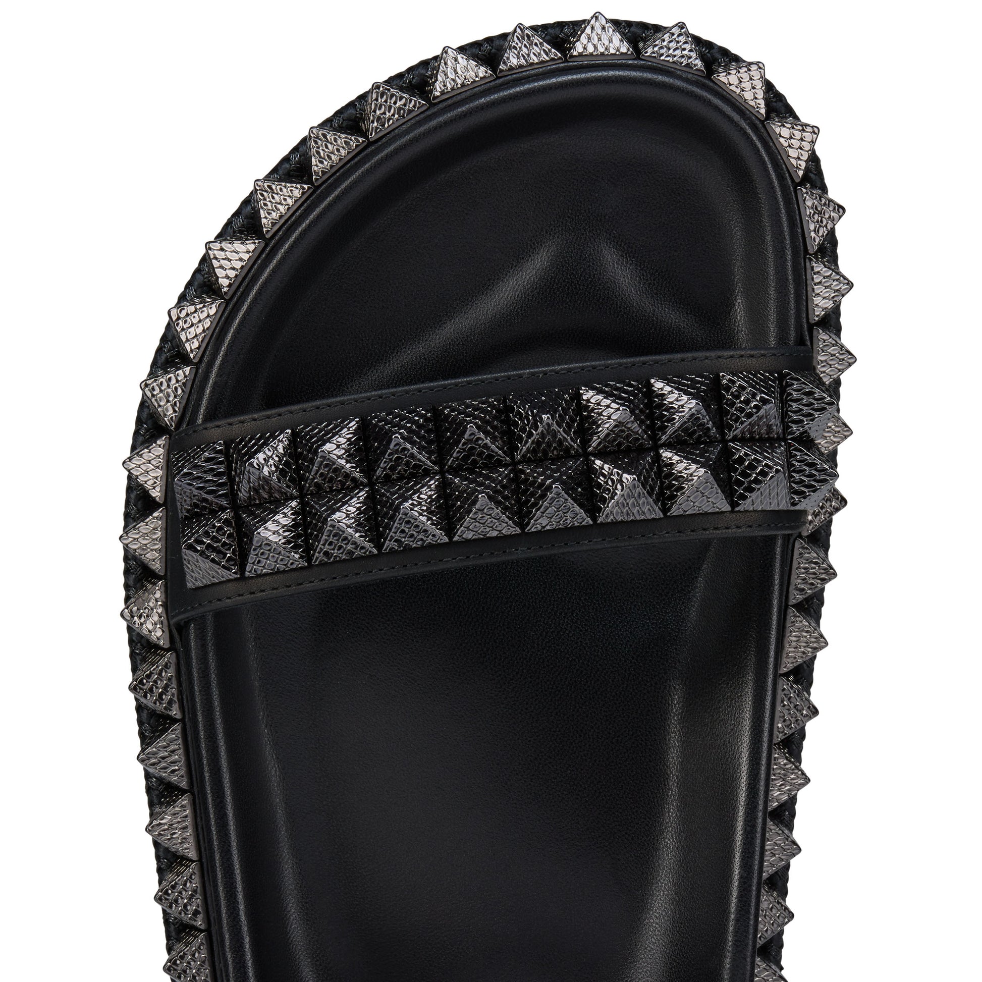 Christian Louboutin Pyrabizz Sandal Women Shoes | Color Black