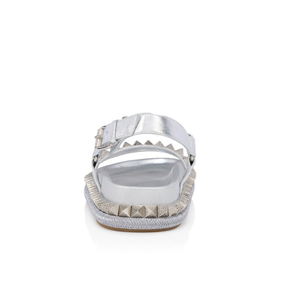 Christian Louboutin Pyrabizz Sandal Women Shoes | Color Silver