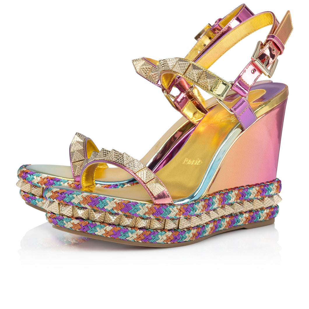 Christian Louboutin Pyraclou Women Shoes | Color Multicolor