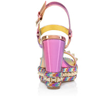 Load image into Gallery viewer, Christian Louboutin Pyraclou Women Shoes | Color Multicolor
