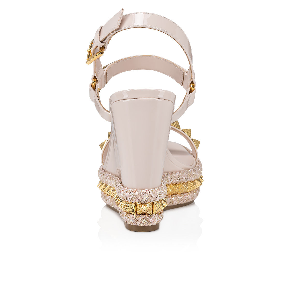 Christian Louboutin Pyraclou Women Shoes | Color Beige
