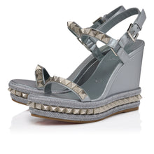 Load image into Gallery viewer, Christian Louboutin Pyraclou Women Shoes | Color Green
